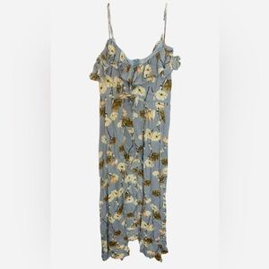 Floral Entro Romper Dress Large